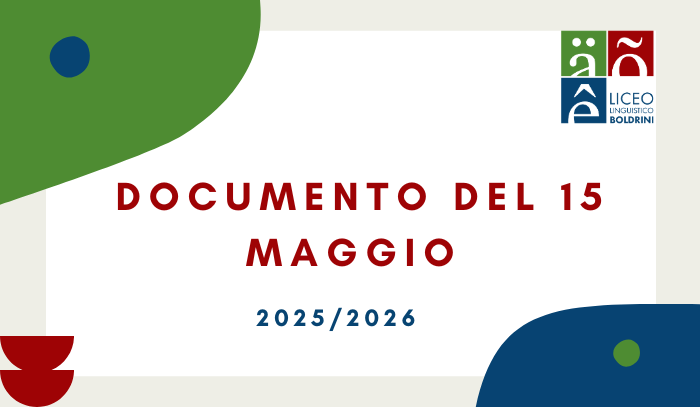Documento del 15 maggio 2026